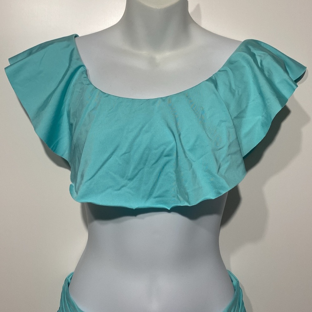Trina Turk Getaway Off The Shoulder Bandeau Bikini Set - Picture 3 of 16